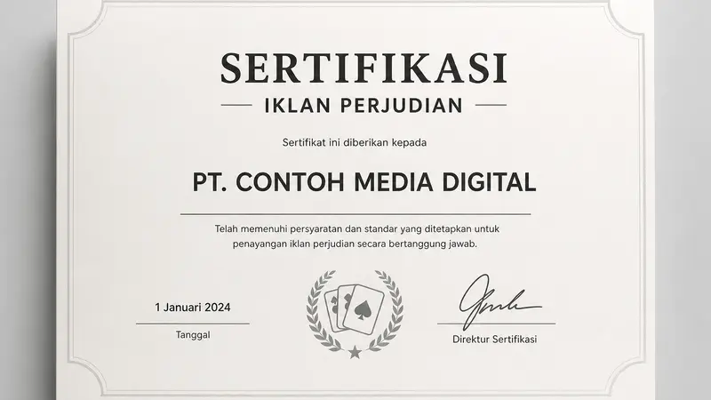 Google Siapkan Sertifikasi Iklan Judi Baru Efektif 2026