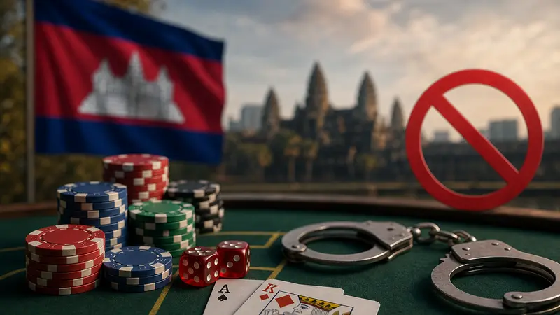 Strategi Kamboja Memerangi Perjudian Tanpa Izin