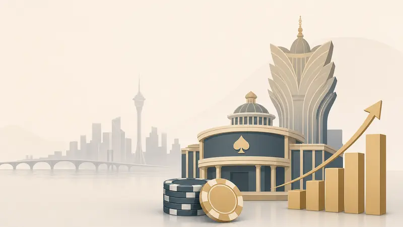 Tren Peningkatan Bulanan Kasino Macau Meski Penurunan Tahunan